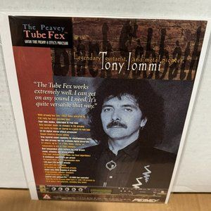 Tony Iommi of Black Sabbath - Peavey Amps - 1997 Print Advertisement